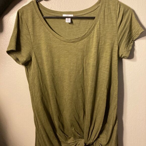 BP By Nordstorm Army Green Basic Tee - Picture 5 of 8